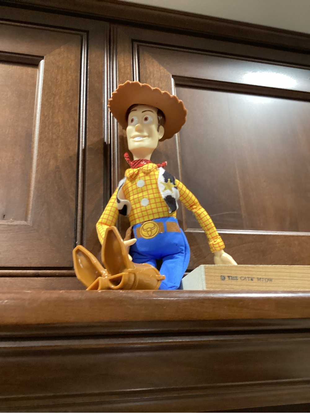 Disney Woody Cowboy Doll in Yellow, Blue & Brown